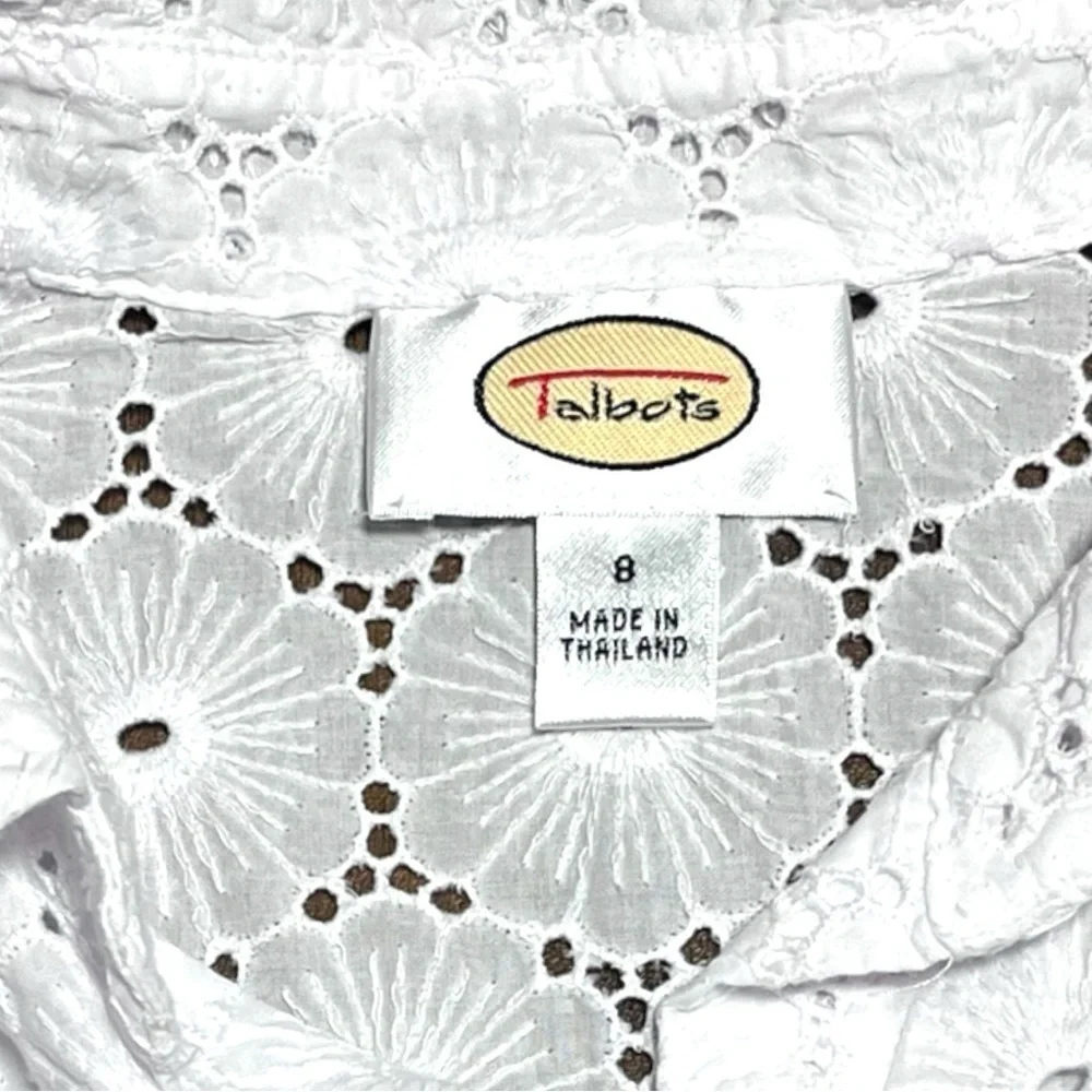 Talbots Lace Top - Picture 3 of 11